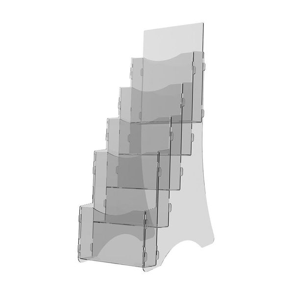 Буклетниця настільна А6 5-ти ярусна 1016 фото