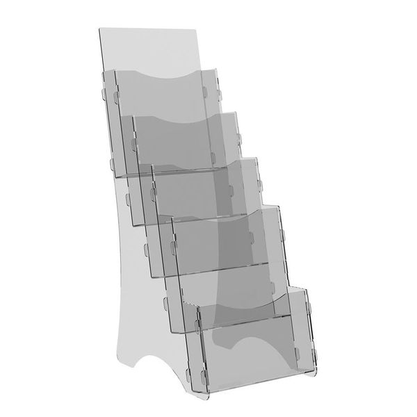 Буклетниця настільна А6 5-ти ярусна 1016 фото