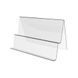 Підставка для чохлів 2-х яр Н=202мм | Акрил | Оргскло 3мм | 330, 400, 500, 545мм | Професійне та домашнє використання 11107 фото 2