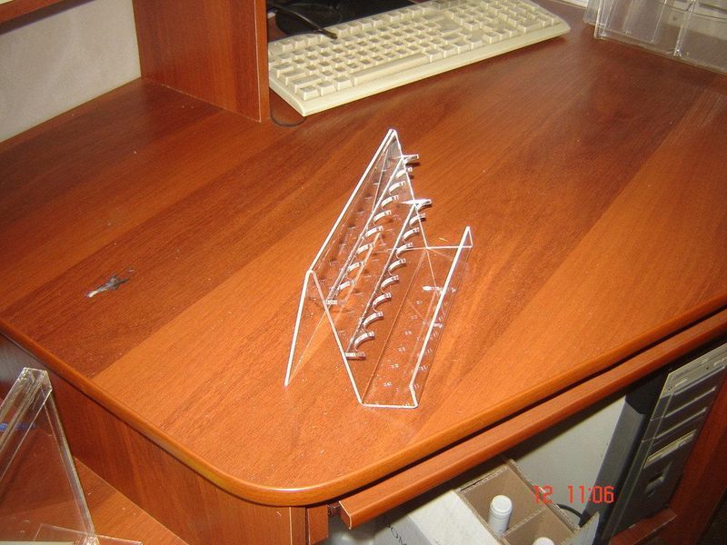 Підставка під маркери з оргскла | Прозорий акрил | Організація робочого простору | Швидка доставка 711 фото