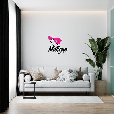 Декоративное панно из дерева &laquo;Makeup&raquo; 600x550 мм | Для домашнего интерьера M022 фото