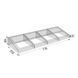Подставка витрина настенная 770x252x100 из акрила | Ёмкости | Для дома и дизайна 1115 фото 4
