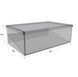 Коробка акриловая EKOSTAR 300x200x100 с крышкой | Хранение украшений и косметики 11333 фото 4