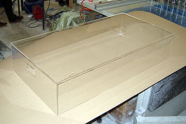 Короб 1000x500x200 мм оргскло 4 мм прозорий | Організація та збереження предметів | Ідеально підходить для дому 11376 фото