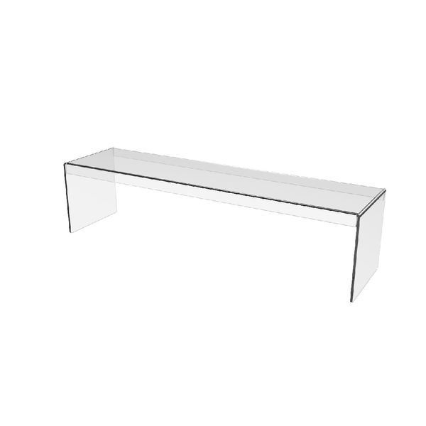 Подиум EKOSTAR П-обр 110х430х110 3мм | Оргстекло 3мм | Организация пространства | Для домашнего использования 10398 фото