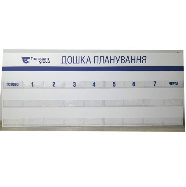 Дошка планування EKOSTAR | Висока якість та надійність | Прозорий акрил і вспененний ПВХ | Офісна та домашня організація 250 фото
