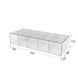 Коробка акрилова EKOSTAR 612х244х120 з кришкою | Прозоре зберігання різних предметів | Організація та представлення предметів | Легке користування | Ідеально для дому 11394 фото 5