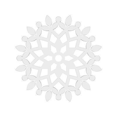 Новогодняя игрушка EKOSTAR 100х120 | Акрил, 2 мм | Домашнего использования 10892 фото