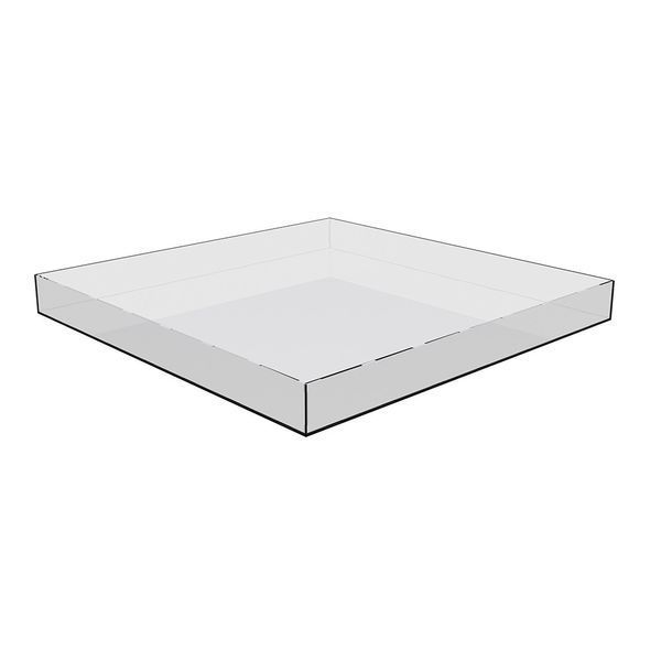 Коробка акрилова EKOSTAR 500х500х50 | Прозора коробка для зберігання та представлення предметів 11341 фото